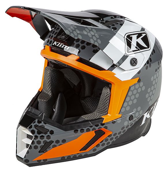 Шлем F5 Koroyd Шлем F5 Koroyd серо-оранжевый
